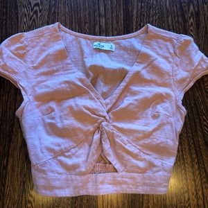 Pink Hollister top